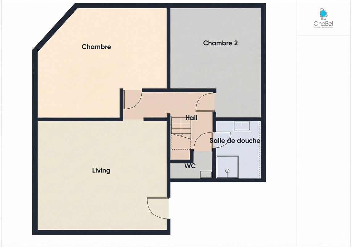 Ste-Catherine: Charmant Duplex 3 Chambres