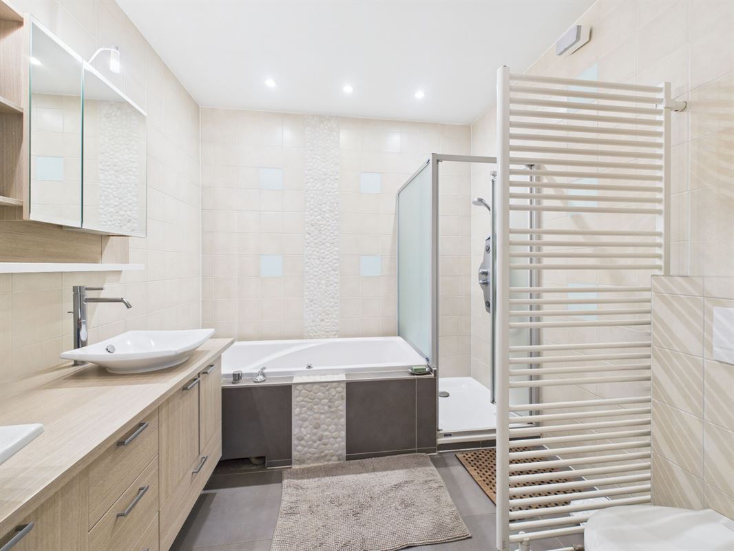 Magnificent apartment with large garden, cellars and parking