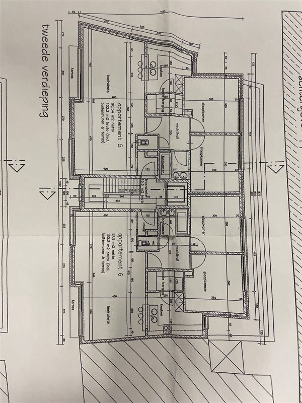 Modern 2 slpk met zuidgericht terras