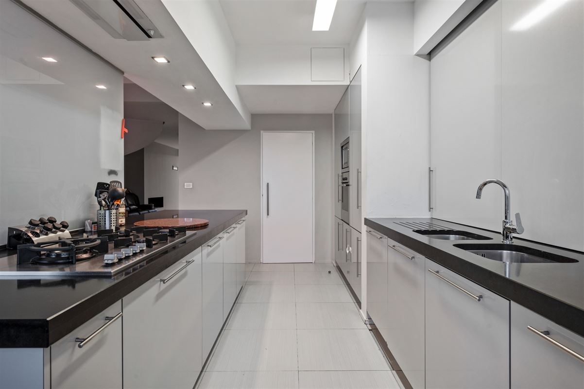 Luxe duplexappartement met twee terrassen