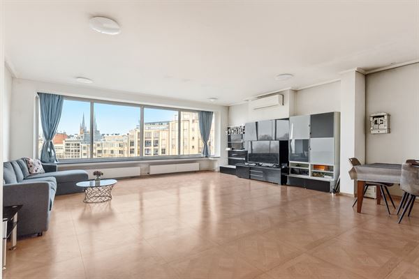 Op te frissen 3-slpk appartement met panoramisch zicht op het Stadspark