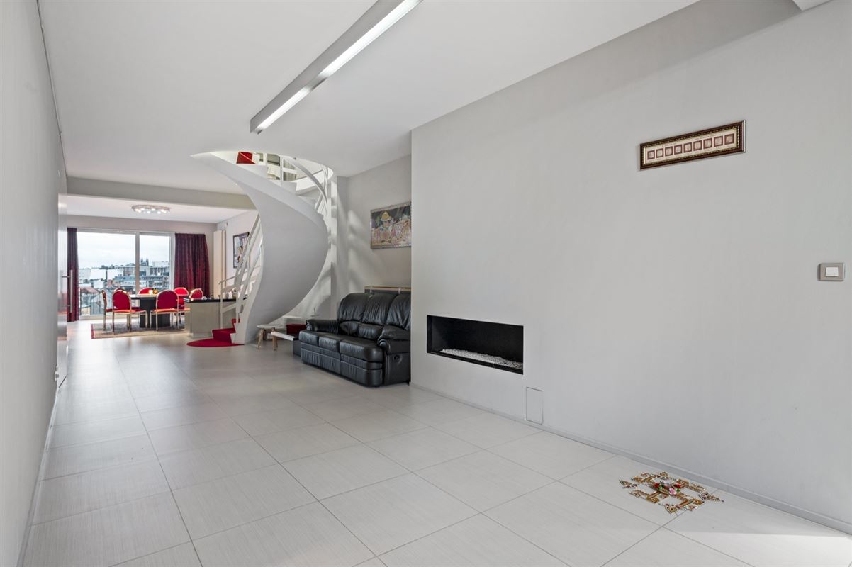 Luxe duplexappartement met twee terrassen