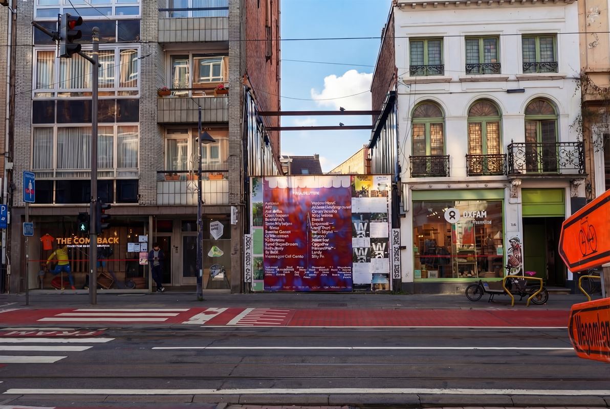 Projectgrond voor appartementsgebouw in hartje Antwerpen