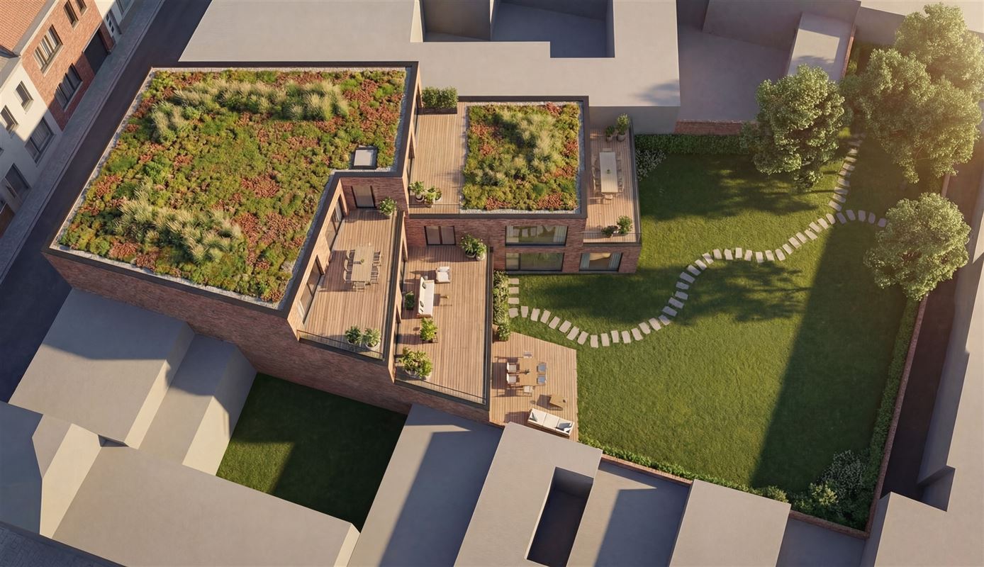 Projectgrond voor een appartementsgebouw