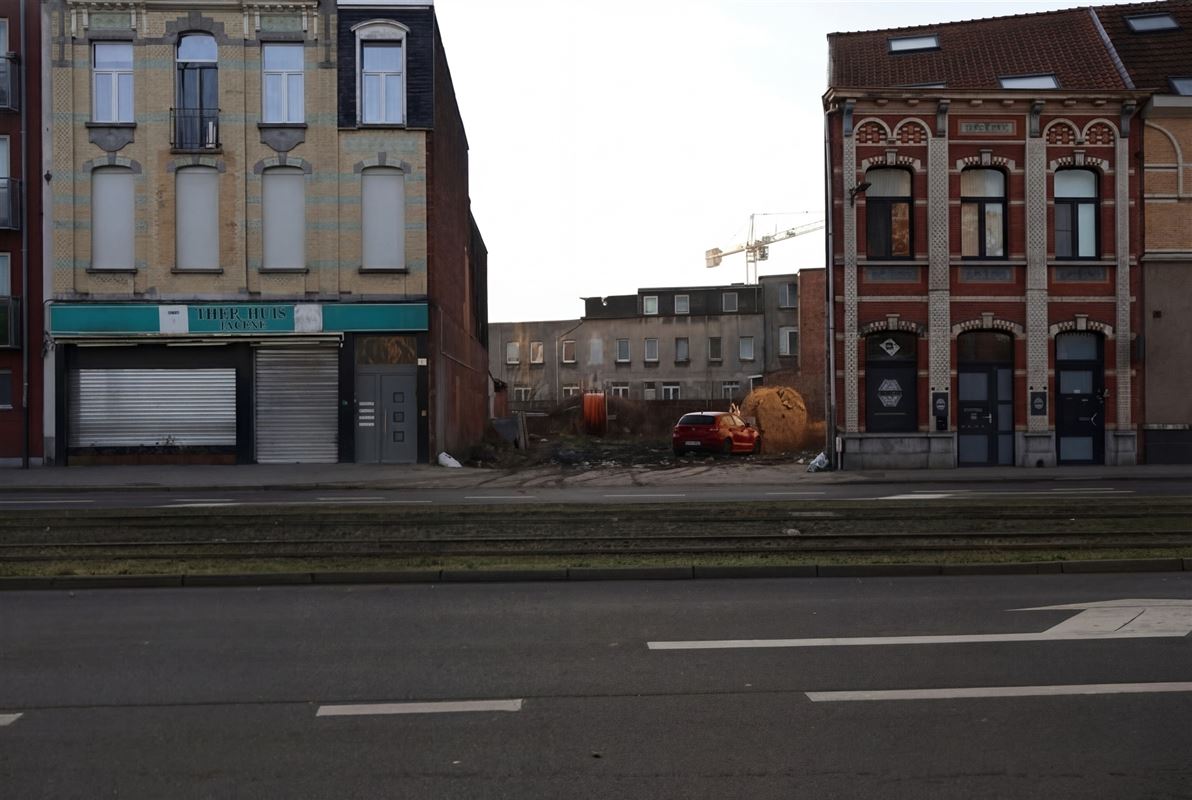 Projectgrond voor een appartementsgebouw