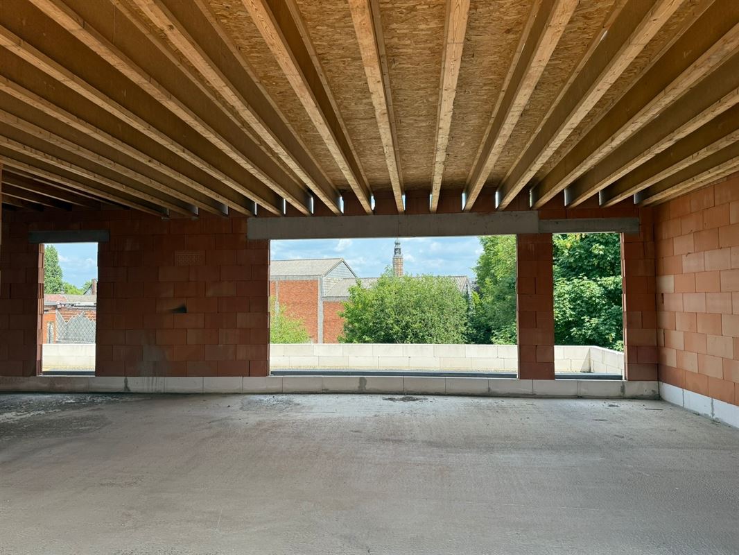 Ruwbouw appartementsgebouw in centrum van Herentals