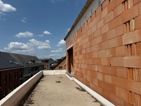 Ruwbouw appartementsgebouw in centrum van Herentals