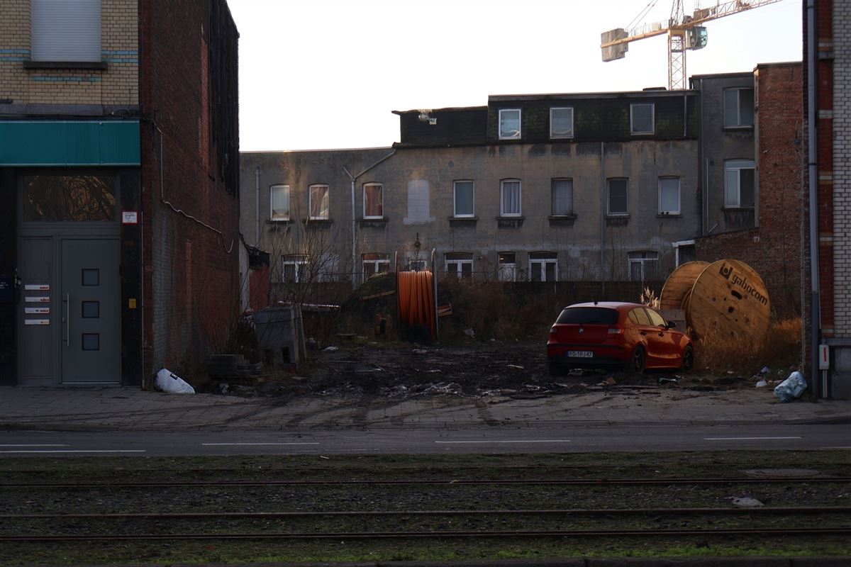 Projectgrond voor een appartementsgebouw
