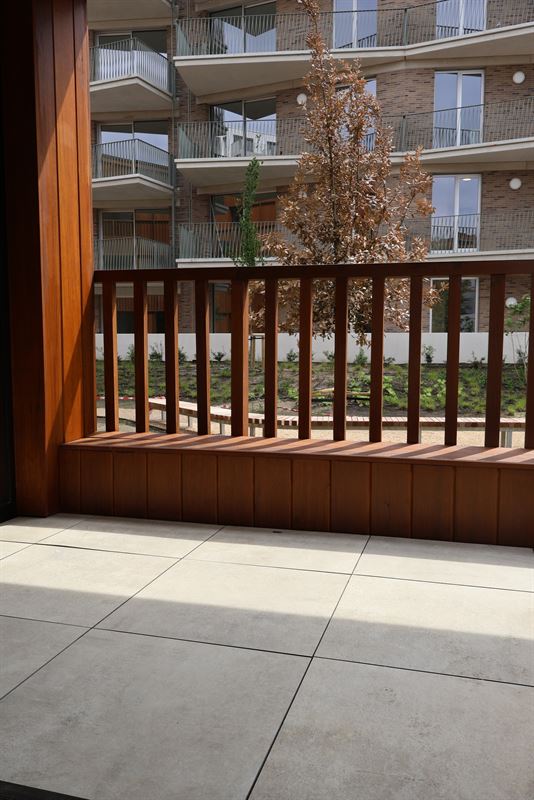 Gelijkvloers appartement met zuid terras aan het stadspark