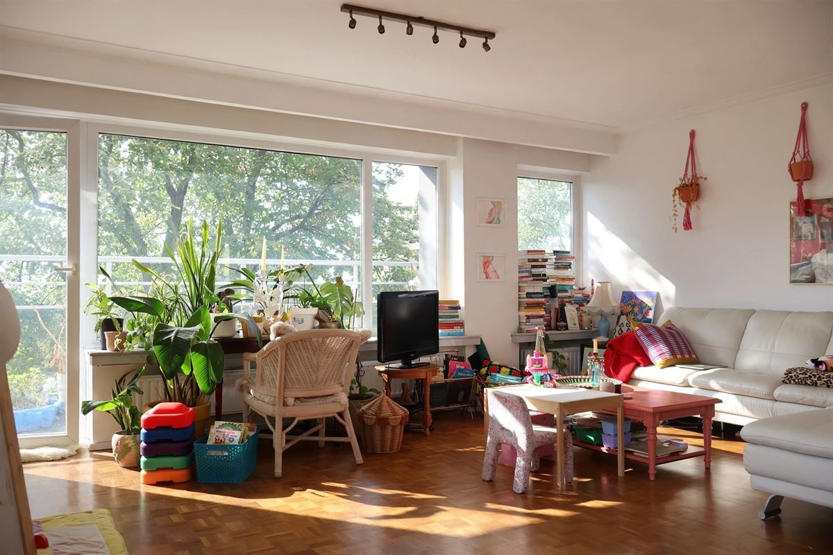 Hoekappartement op het Zuiden tussen het groen