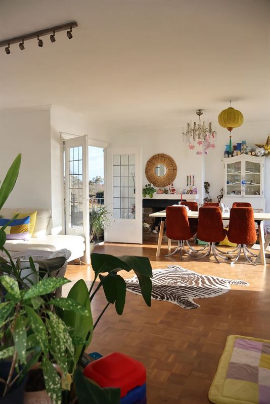 Hoekappartement op het Zuiden tussen het groen