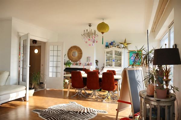 Hoekappartement op het Zuiden tussen het groen