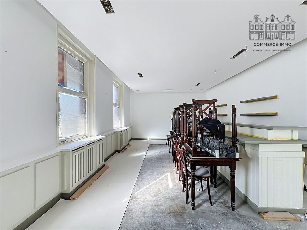 Quartier Wiener - HORECA À LOUER AVEC UNE GRANDE TERRASSE & JARDIN