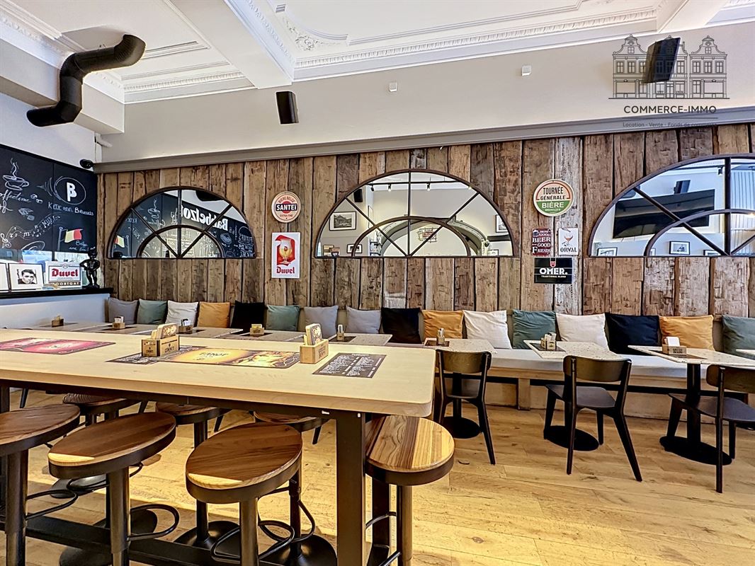 PIETONNIER DE BRUXELLES - ETABLISSEMENT HORECA A REMETTRE
