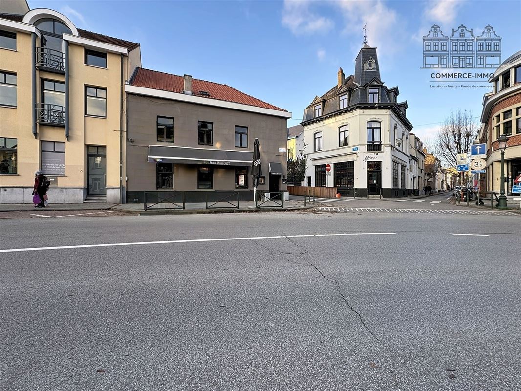 Quartier Wiener - HORECA À LOUER AVEC UNE GRANDE TERRASSE & JARDIN