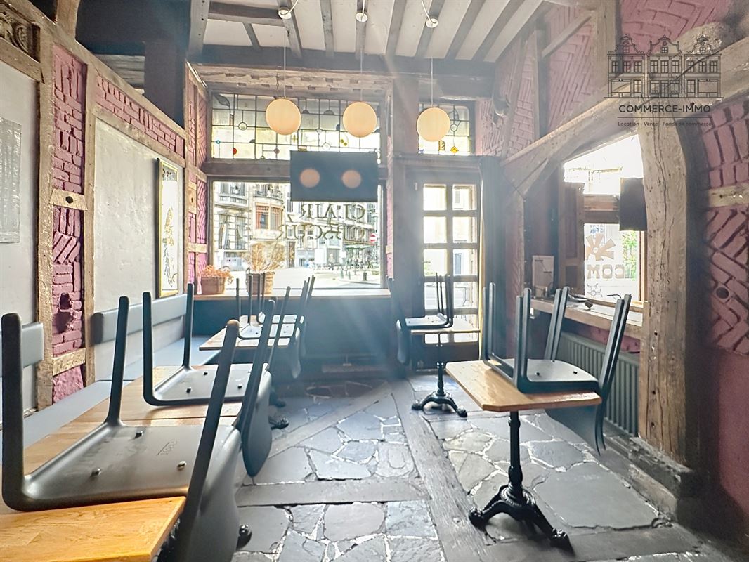 Quartier Bailli – Espace horeca libre de brasserie à remettre
