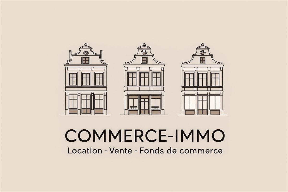 PLACE DU MIROIR SPACIEUX REZ COMMERCIAL DE ± 360 M² À LOUER