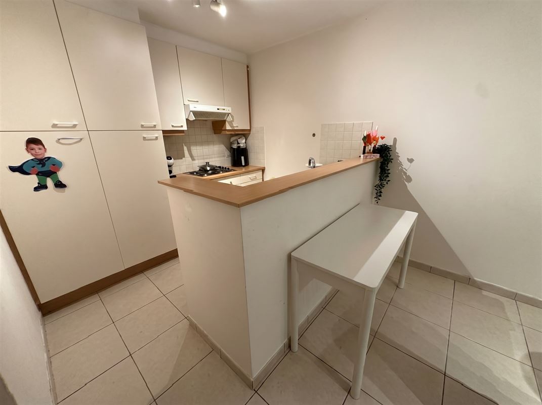 Gelijkvloersappartement met terras