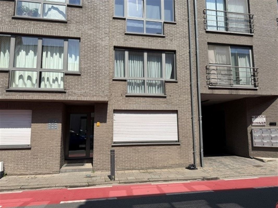 Gelijkvloersappartement met terras