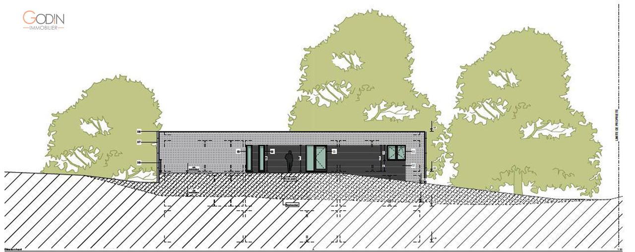 Terrain à bâtir, avec avant-projet