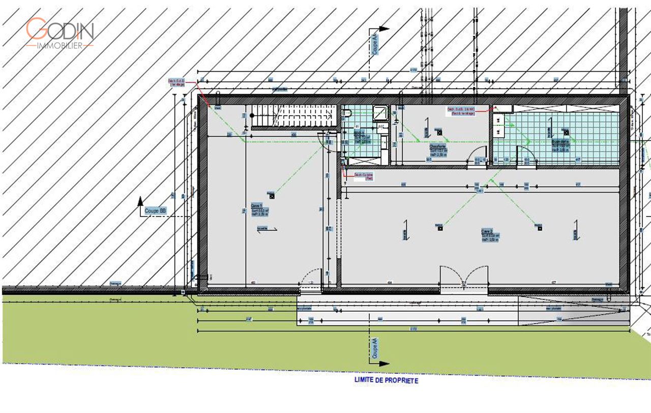 Terrain à bâtir, avec avant-projet