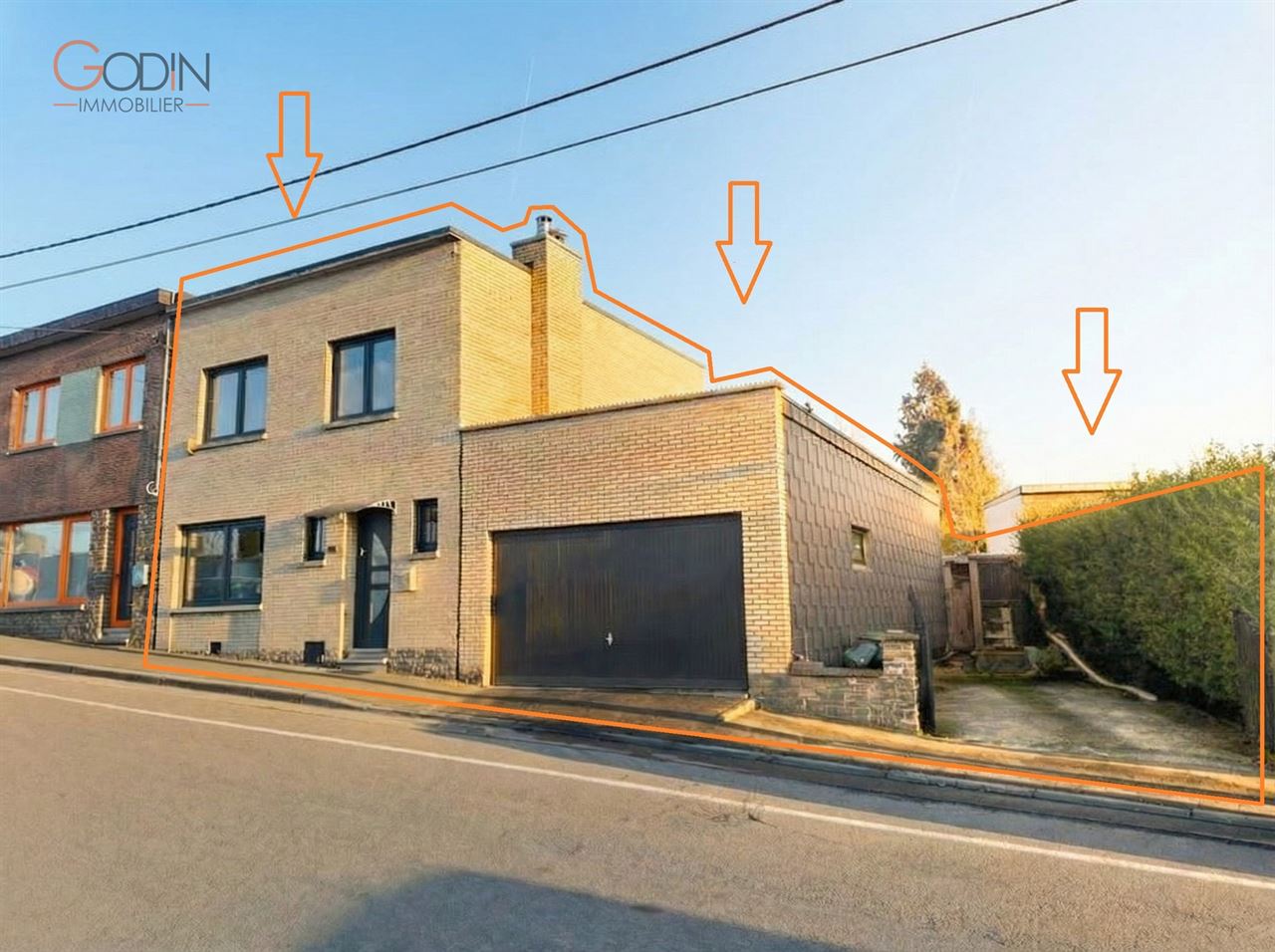 Maison 3 chambres avec jardin et garage