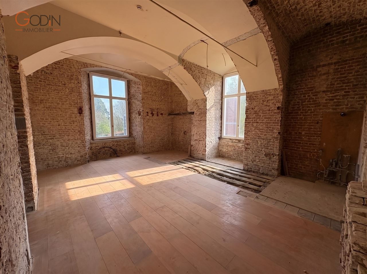 Appartement 3 pièces dans château