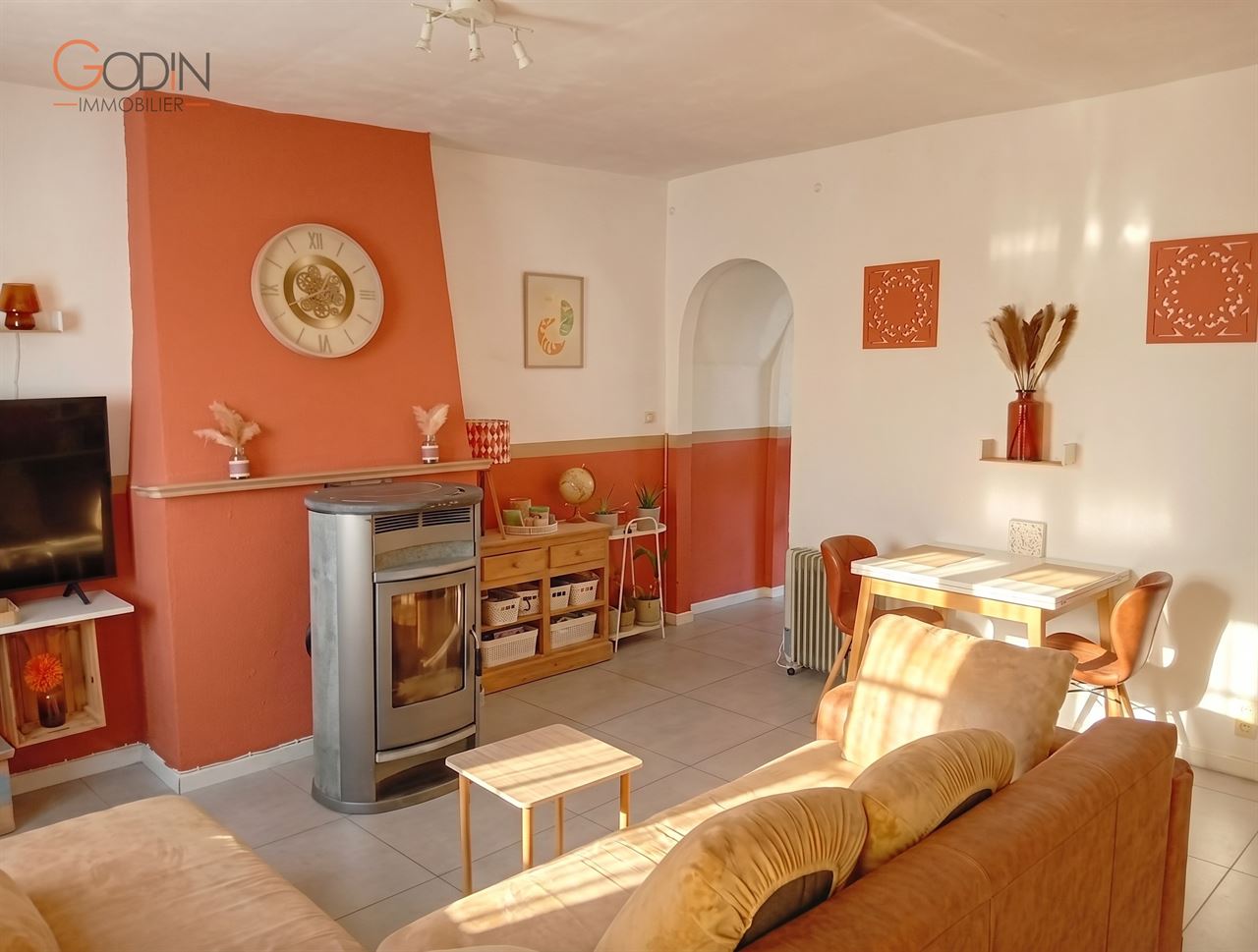 Maison 2 chambres avec extérieur