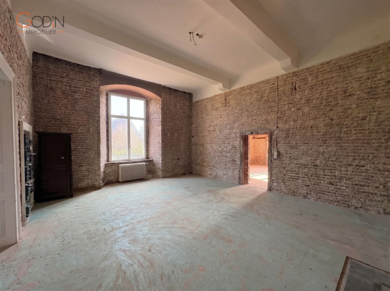 Appartement 3 pièces dans château