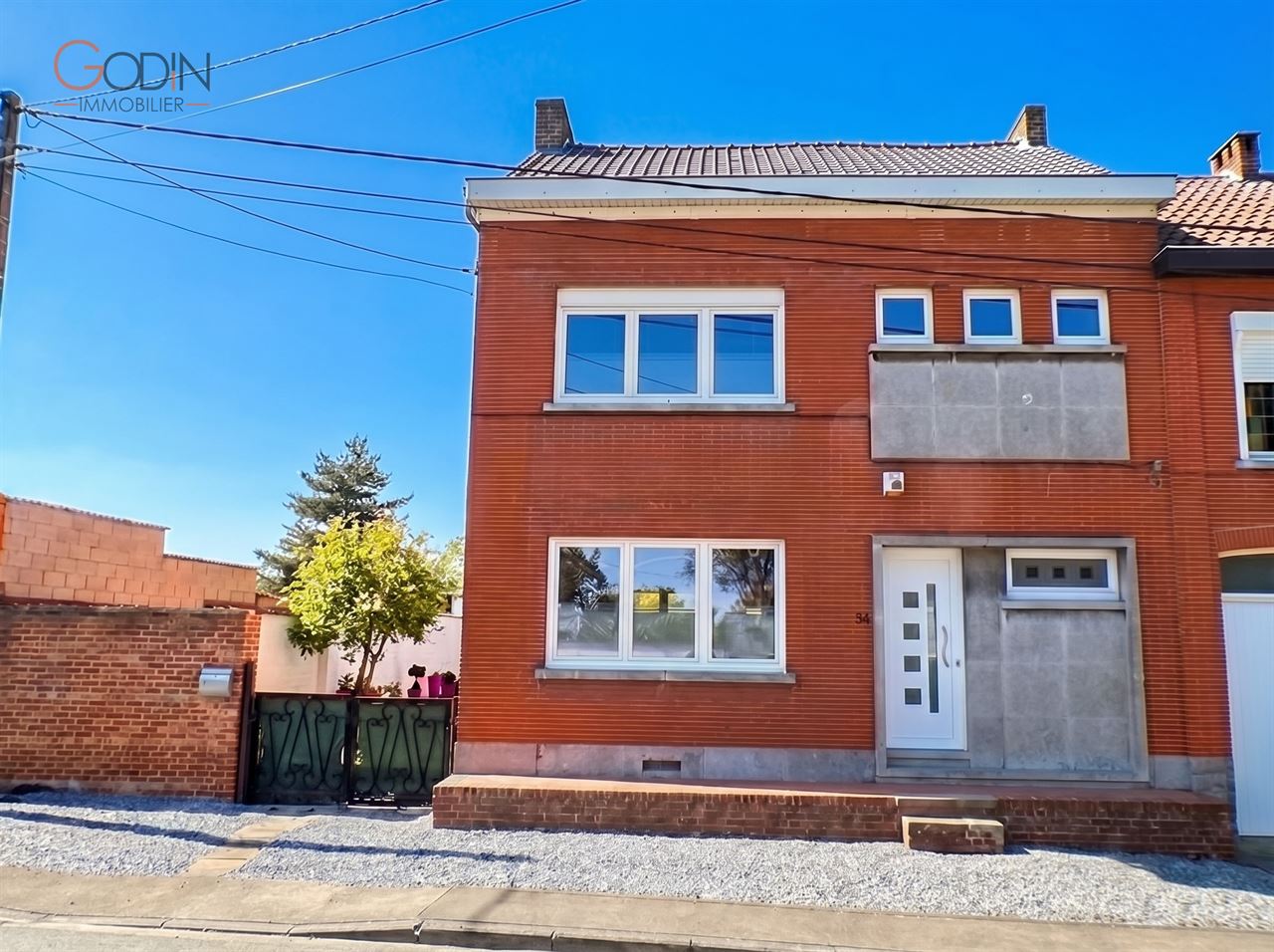 Maison 3 chambres avec jardin, garage