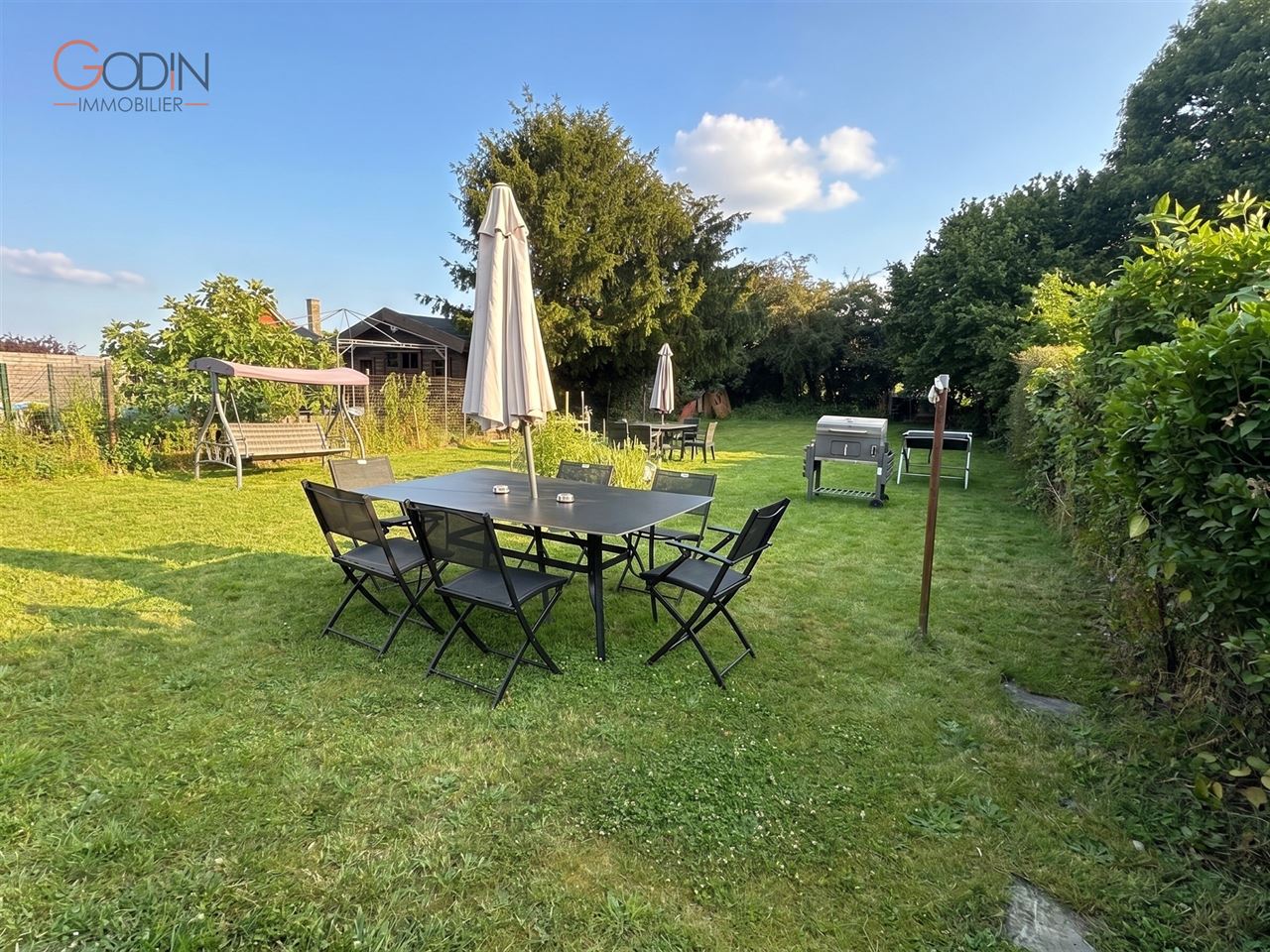 Maison 3 façades 2 ch., terrasse et jardin, Flémalle-Grande