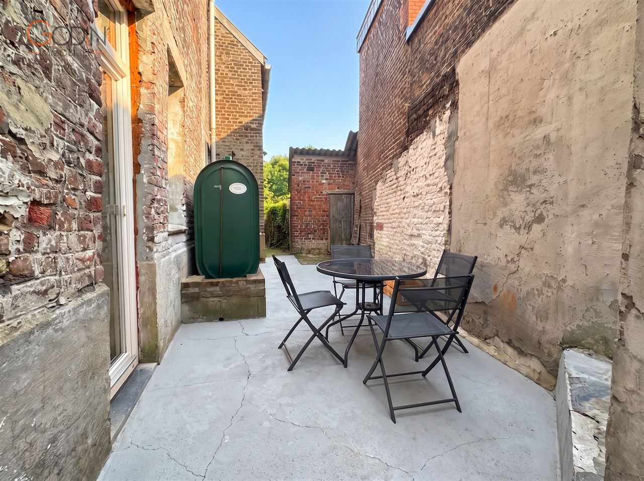 Maison 3 façades 2 ch., terrasse et jardin, Flémalle-Grande