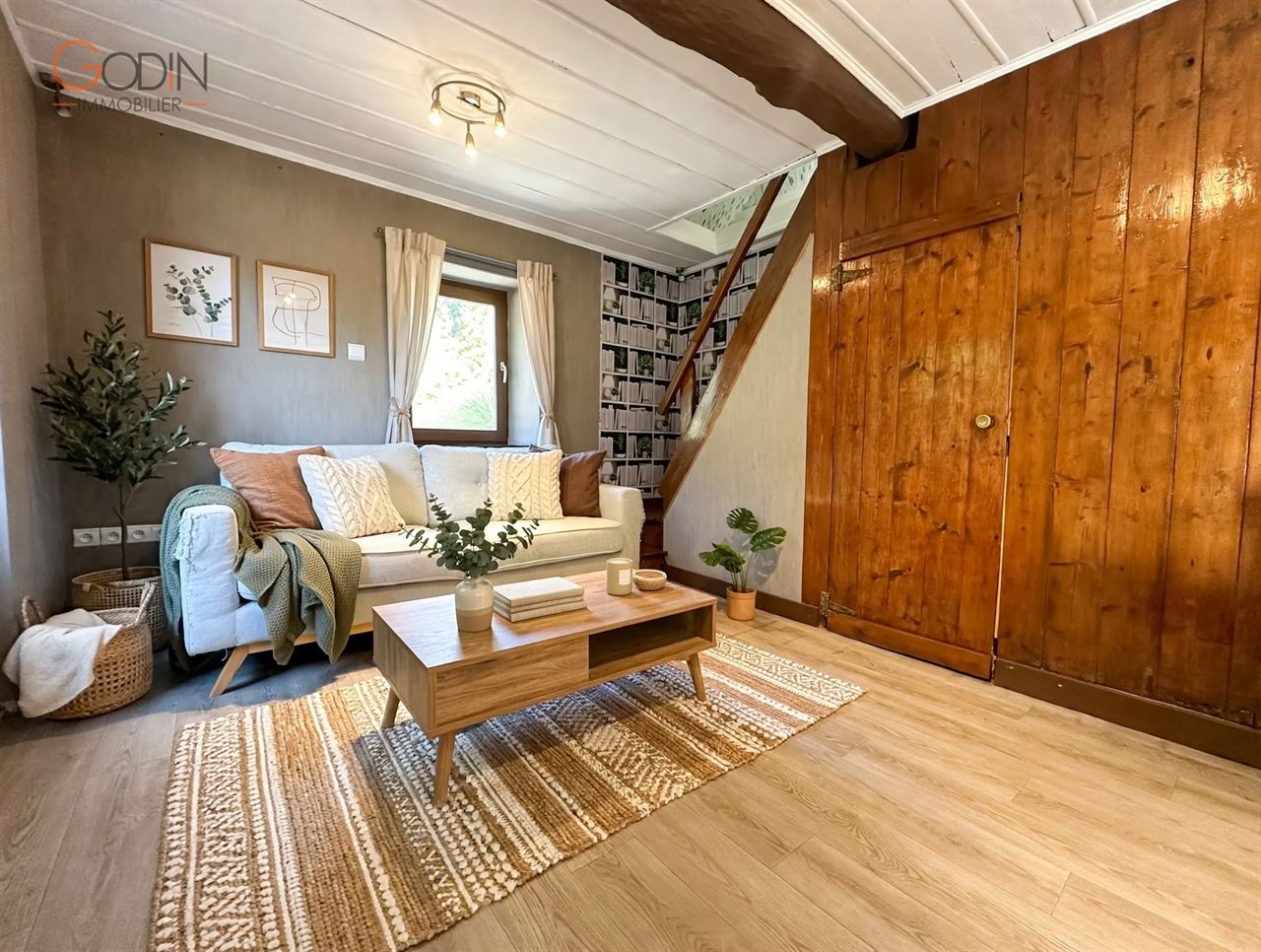 Maison 2 chambres avec jardin situé à Melen