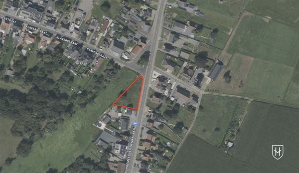 Perceel grond van  12a 76ca (1.276 m²)