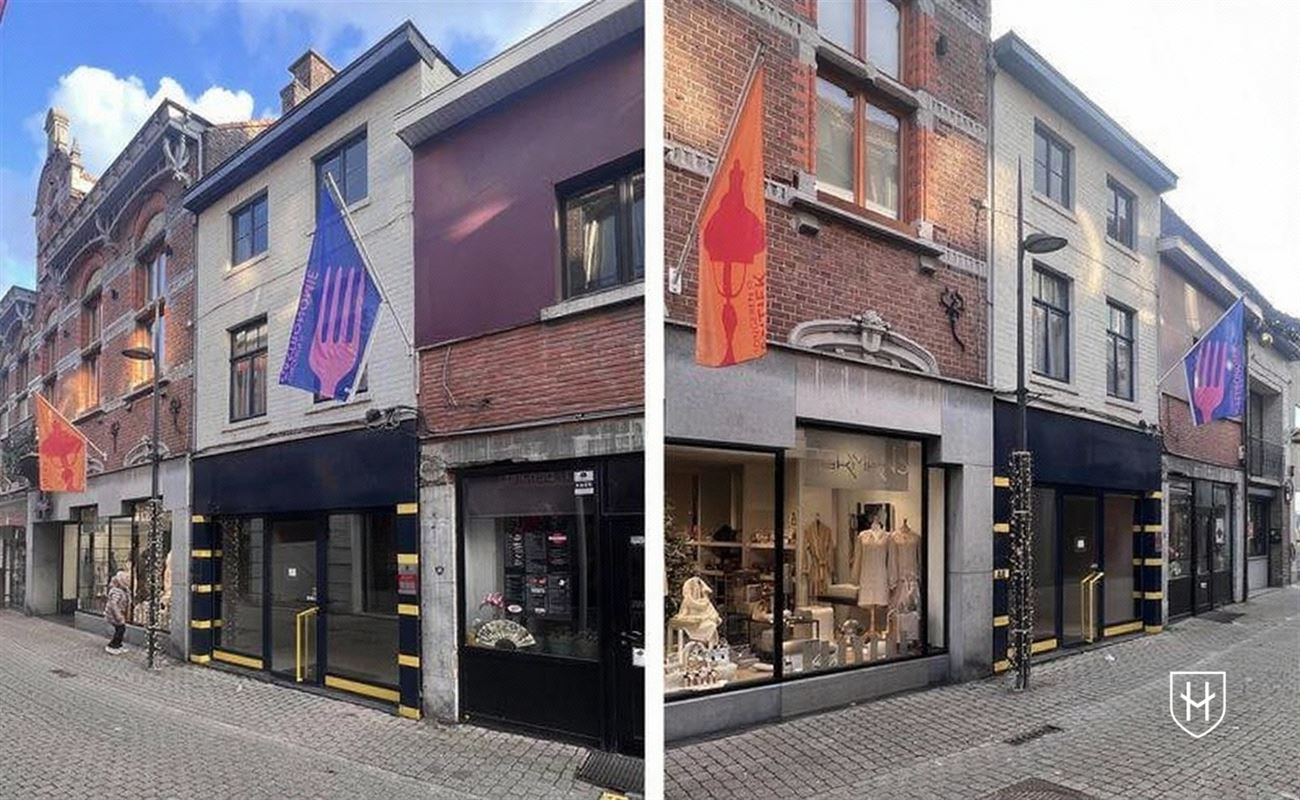 Ruime handelsruimte met bovenwoning in Tongeren