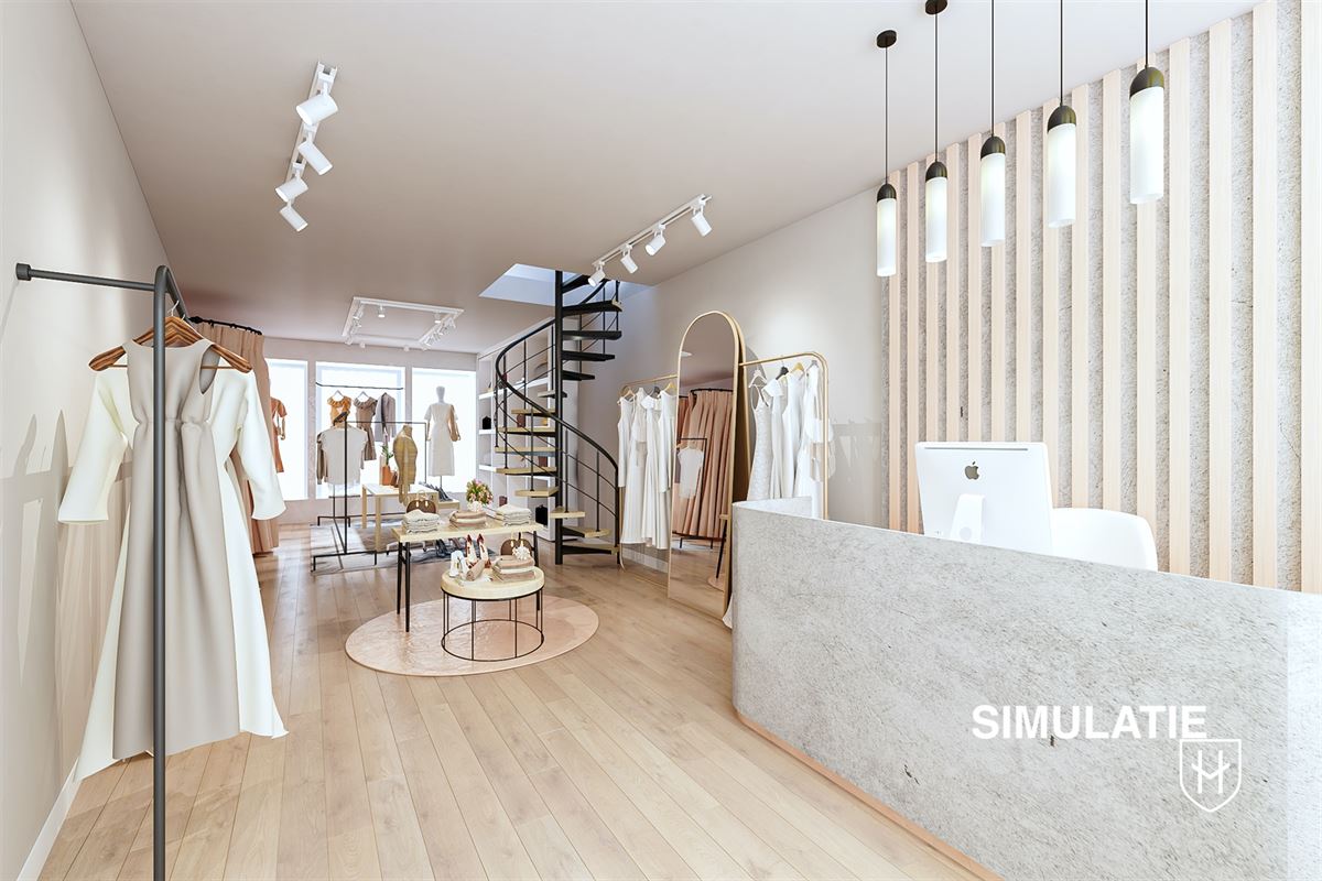 Ruime handelsruimte met bovenwoning in Tongeren