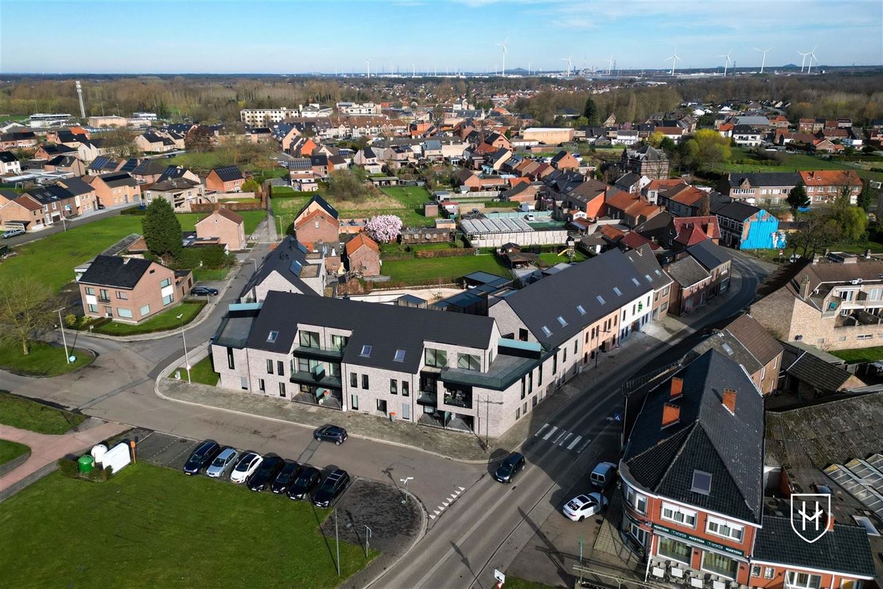 Autostaanplaats, gelegen in de kelderverdieping van de nieuwe residentie Landrada te Munsterbilzen