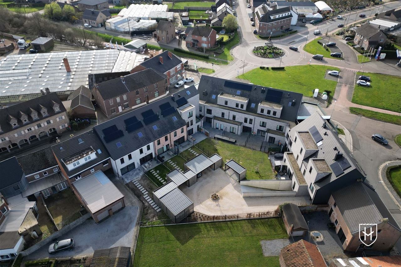 Autostaanplaats, gelegen in de kelderverdieping van de nieuwe residentie Landrada te Munsterbilzen