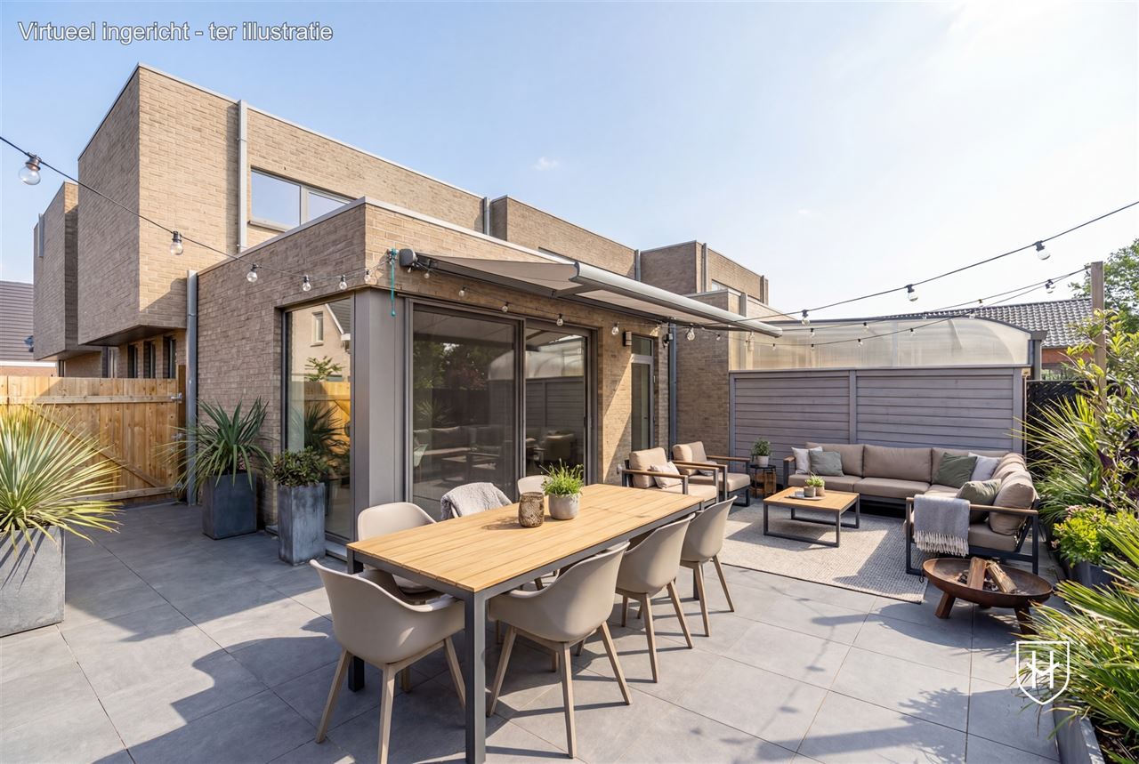 Recente energiezuinige woning met 4 slaapkamers en 2 badkamers