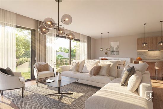 Gelijkvloers appartement met 3 slaapkamers en een riante tuin gunstig gelegen te Oudsbergen