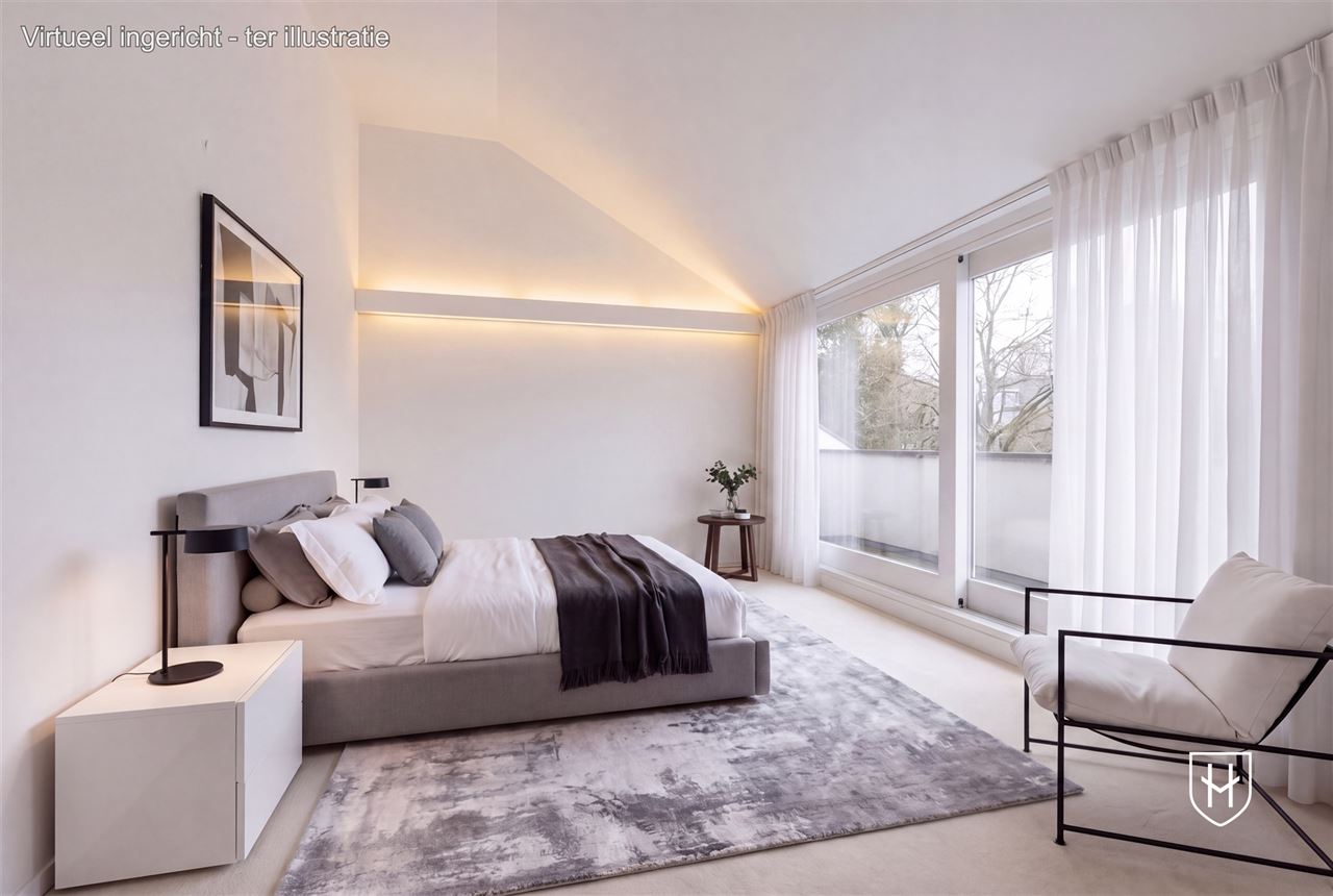 Architecturale villa met riante garage voor 10 wagens en binnenzwembad, op een schitterend perceel van 28a 89ca, prominent gelegen in vermaarde villawijk te Maasmechelen