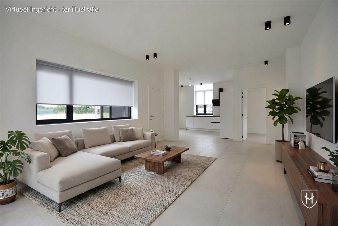 2 luxe appartementen met 3 slaapkamers en 2 badkamers, beide met eigen tuintje en terras, te Lanaken-Veldwezelt