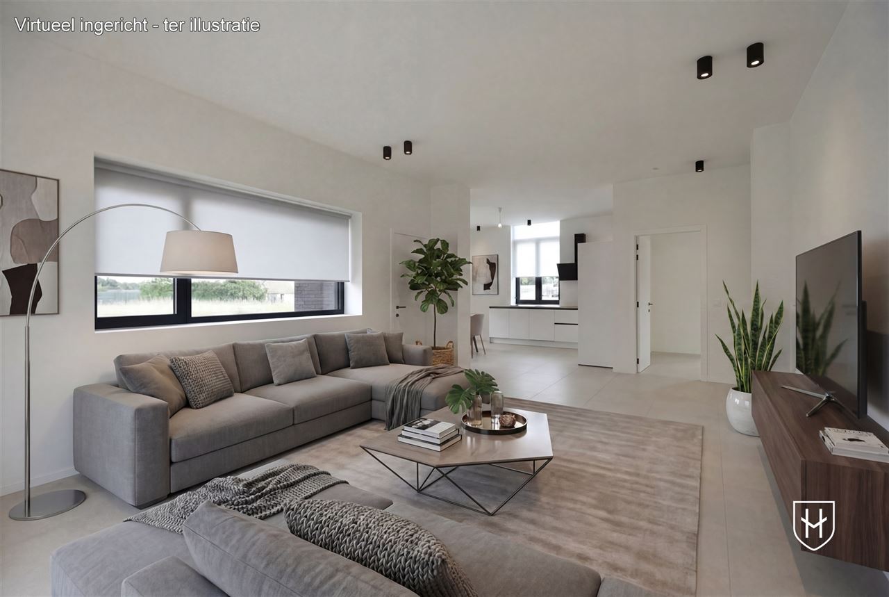 2 luxe appartementen met 3 slaapkamers en 2 badkamers, beide met eigen tuintje en terras, te Lanaken-Veldwezelt
