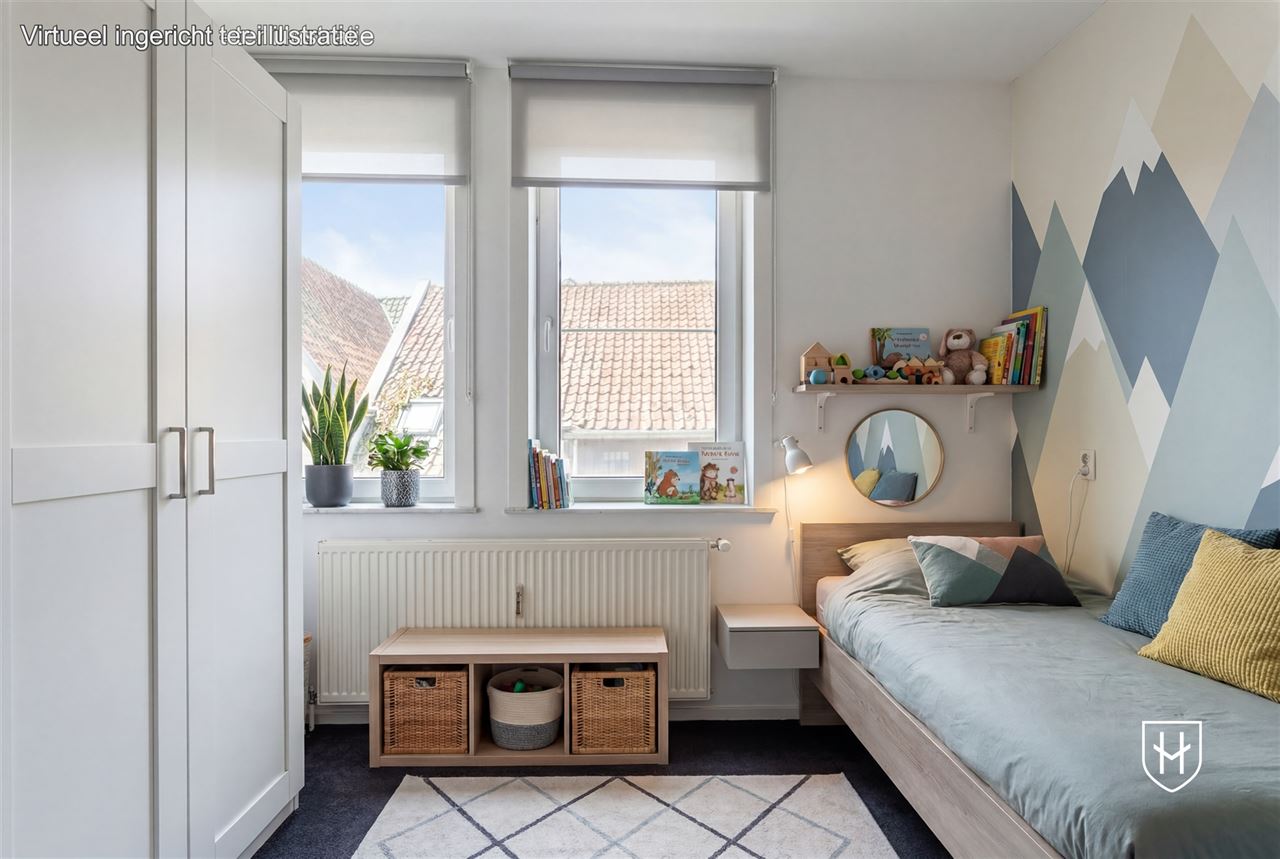 Instapklaar hoekappartement met 2 slaapkamers, garagebox en uitstekende energiescore in Residentie "De Jeker" te Kanne