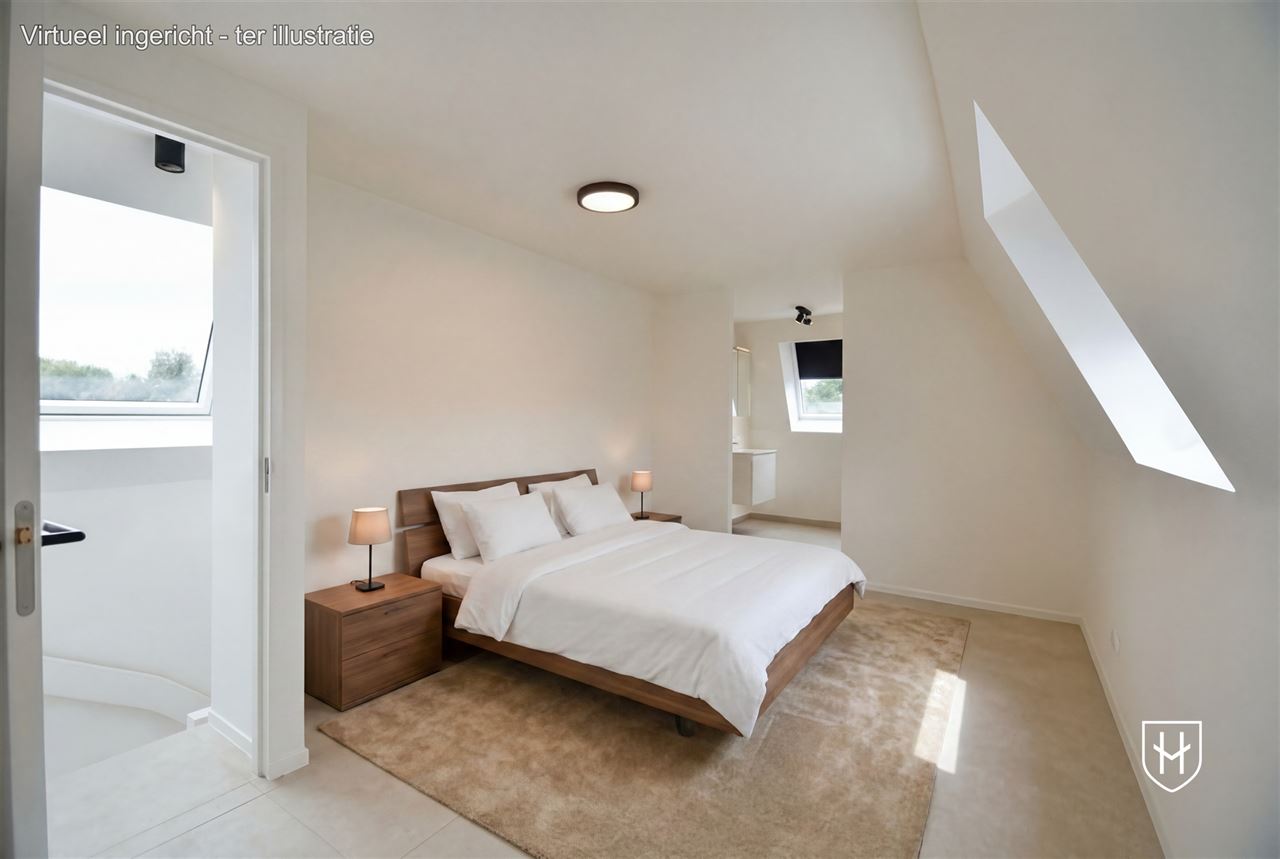 Luxe appartement met zonnepanelen, 3 slaapkamers en 2 badkamers, met eigen tuintje en terras, te Lanaken-Veldwezelt