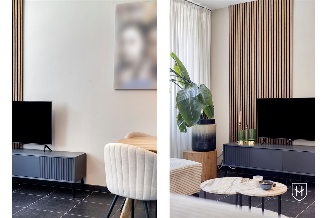 Instapklaar appartement met 2 slaapkamers, 2 badkamers en een grote garage, pal in het centrum van Lanaken