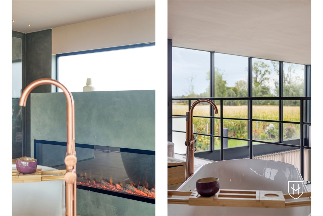 Architecturale loftwoning met hotel-chique interieur en vrij uitzicht op een uitstekende locatie aan de groene rand van Dilsen-Stokkem