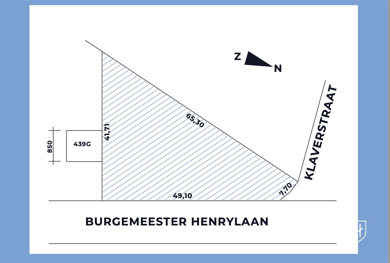 Perceel (project)grond van 12a 76ca (1.276 m²)op zichtlocatie te Rotem met de mogelijkheid om te verkavelen of het ontwikkelen van een appartementencomplex.
