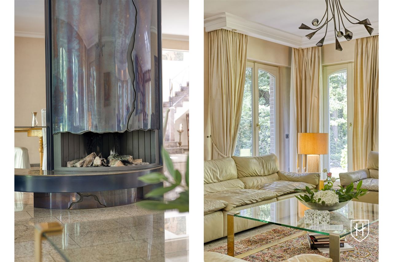 Exclusieve, royale villa in prestigieuze villawijk te Maasmechelen gelegen op een prachtig perceel van 3.859 m², grenzend aan een bosrijk natuurgebied.