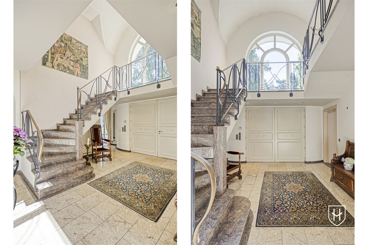 Exclusieve, royale villa in prestigieuze villawijk te Maasmechelen gelegen op een prachtig perceel van 3.859 m², grenzend aan een bosrijk natuurgebied.